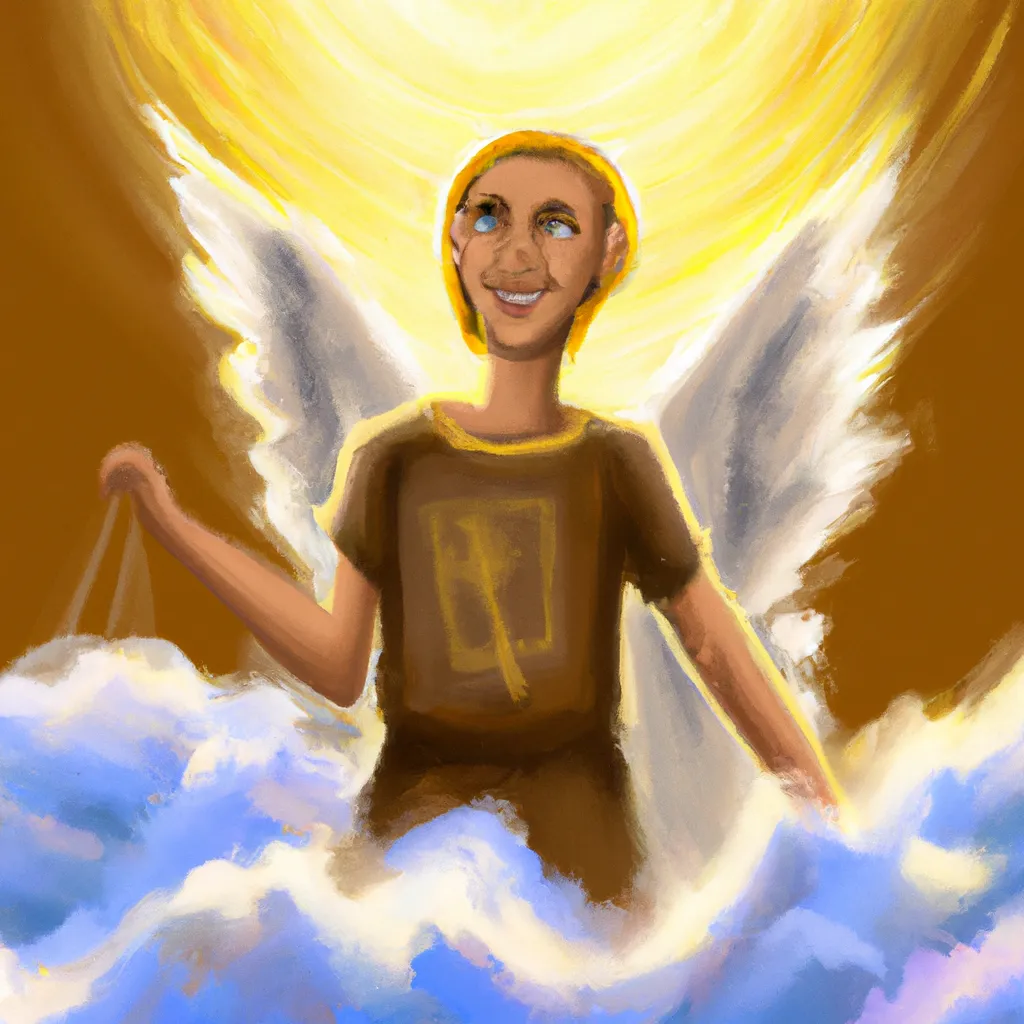 Anjo Visto no Céu de Brasília: O Milagre que Testemunharam os Brasilienses! 7 Ilustracao anjo e visto no ceu de brasilia
