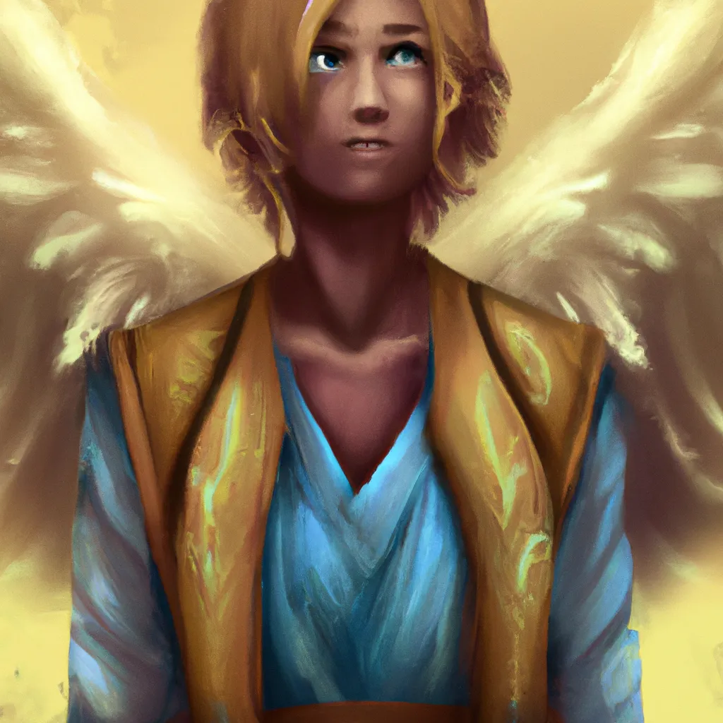 Ilustracao anjo elemiah