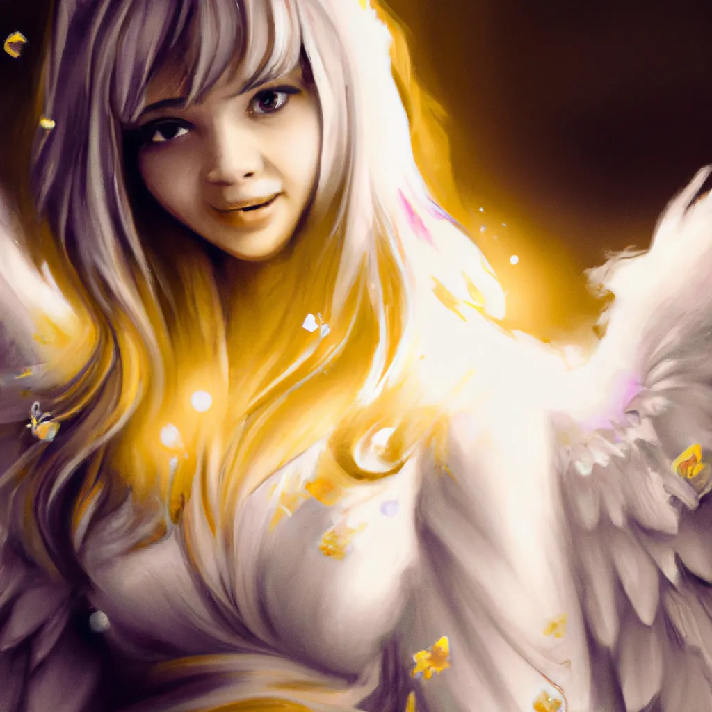 Ilustracao anjo foto