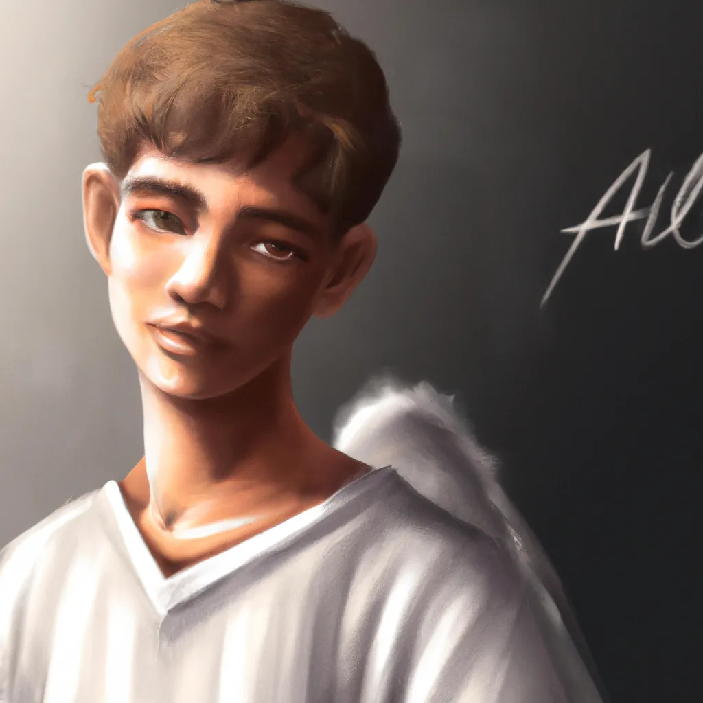 Ilustracao anjo hariel