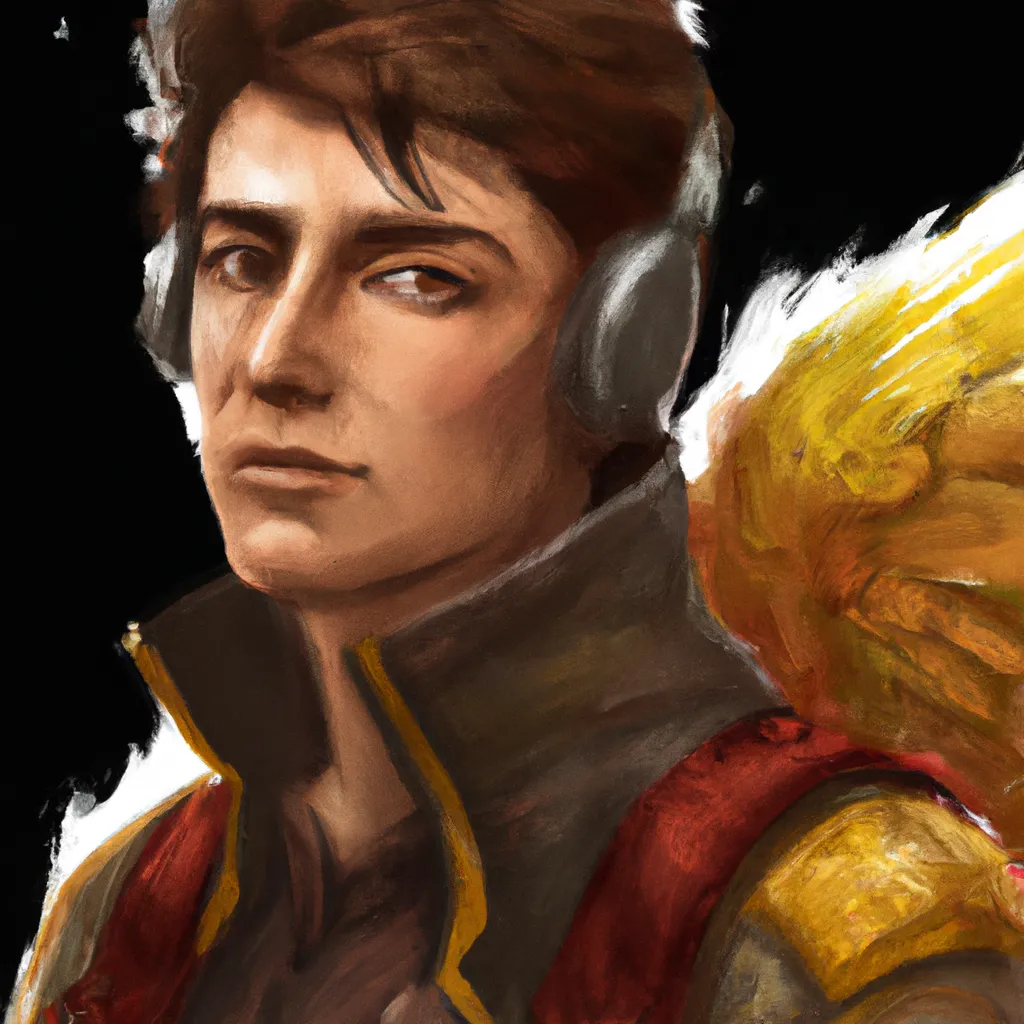 Ilustracao anjo haziel
