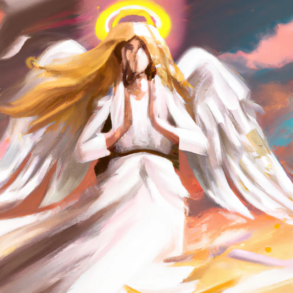 Ilustracao anjo imagem