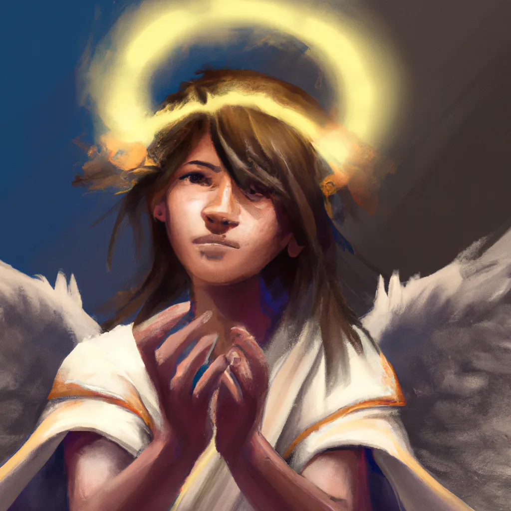 O Poder da Oração ao Anjo Jeliel: Descubra Como Aumentar Sua Força Espiritual 7 Ilustracao anjo jeliel oracao