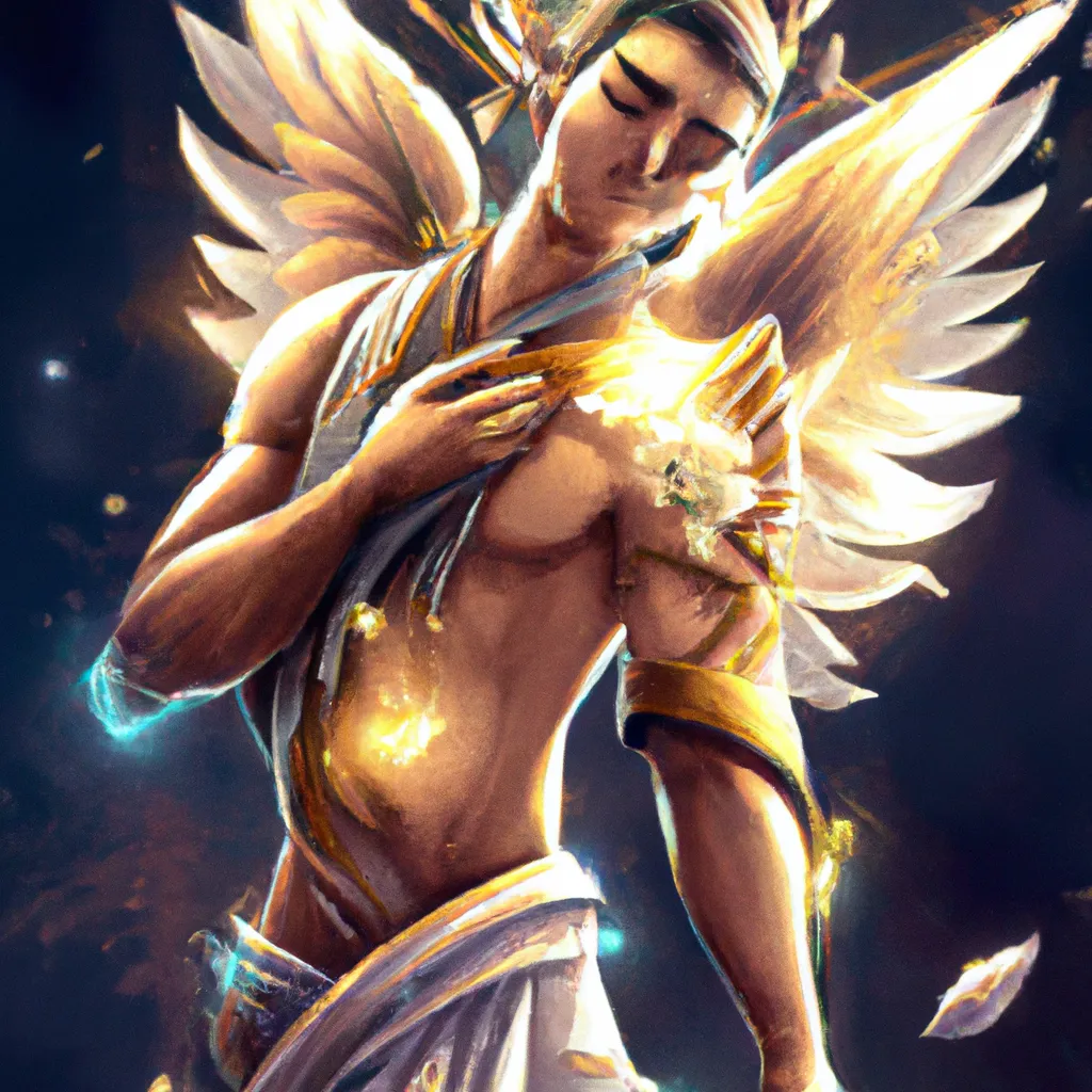 Descubra o Poder do Anjo Jofiel para Transformar Sua Vida! 7 Ilustracao anjo jofiel