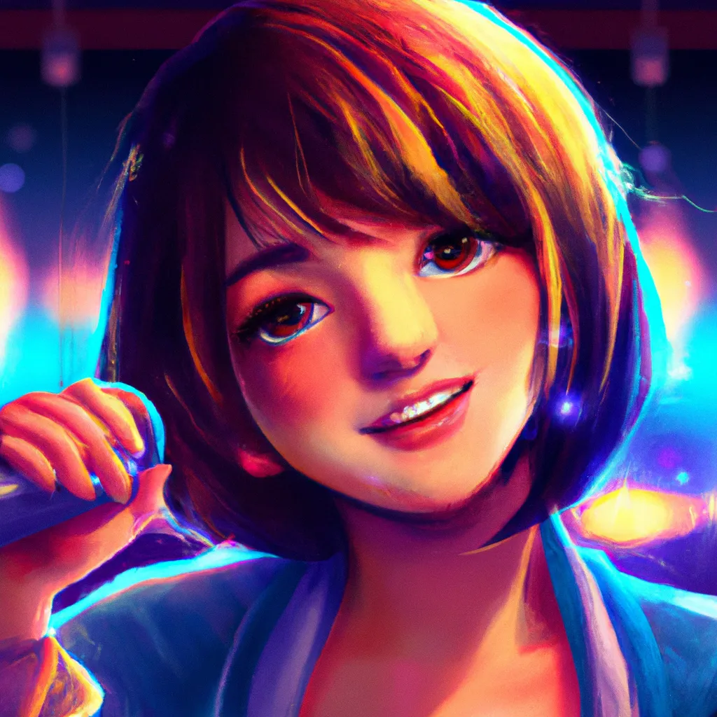 Ilustracao anjo karaoke