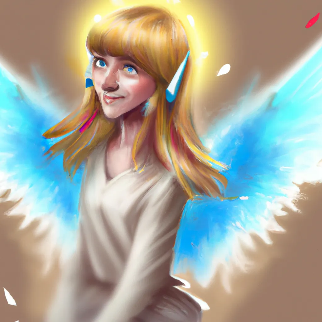 Ilustracao anjo klb
