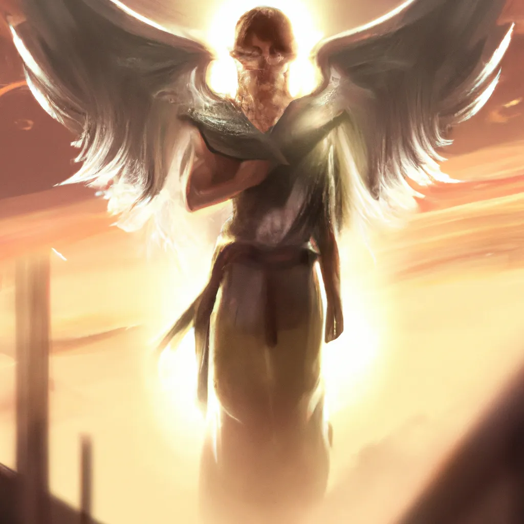 Ilustracao anjo lehahiah