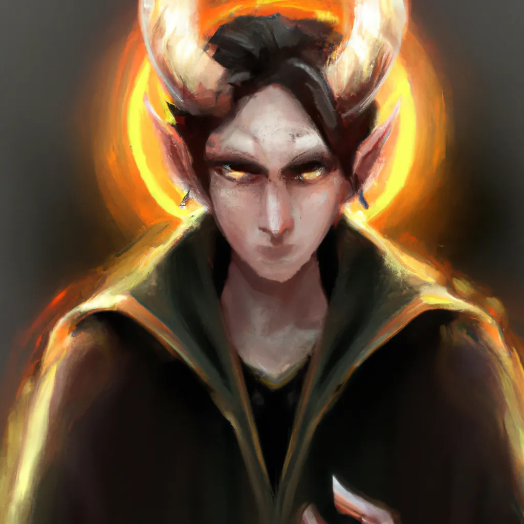 Ilustracao anjo lucifer