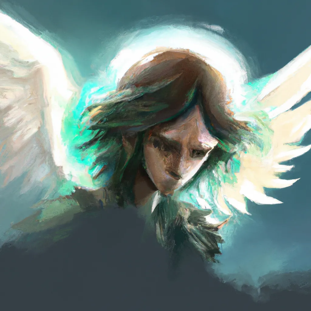 Ilustracao anjo malvado