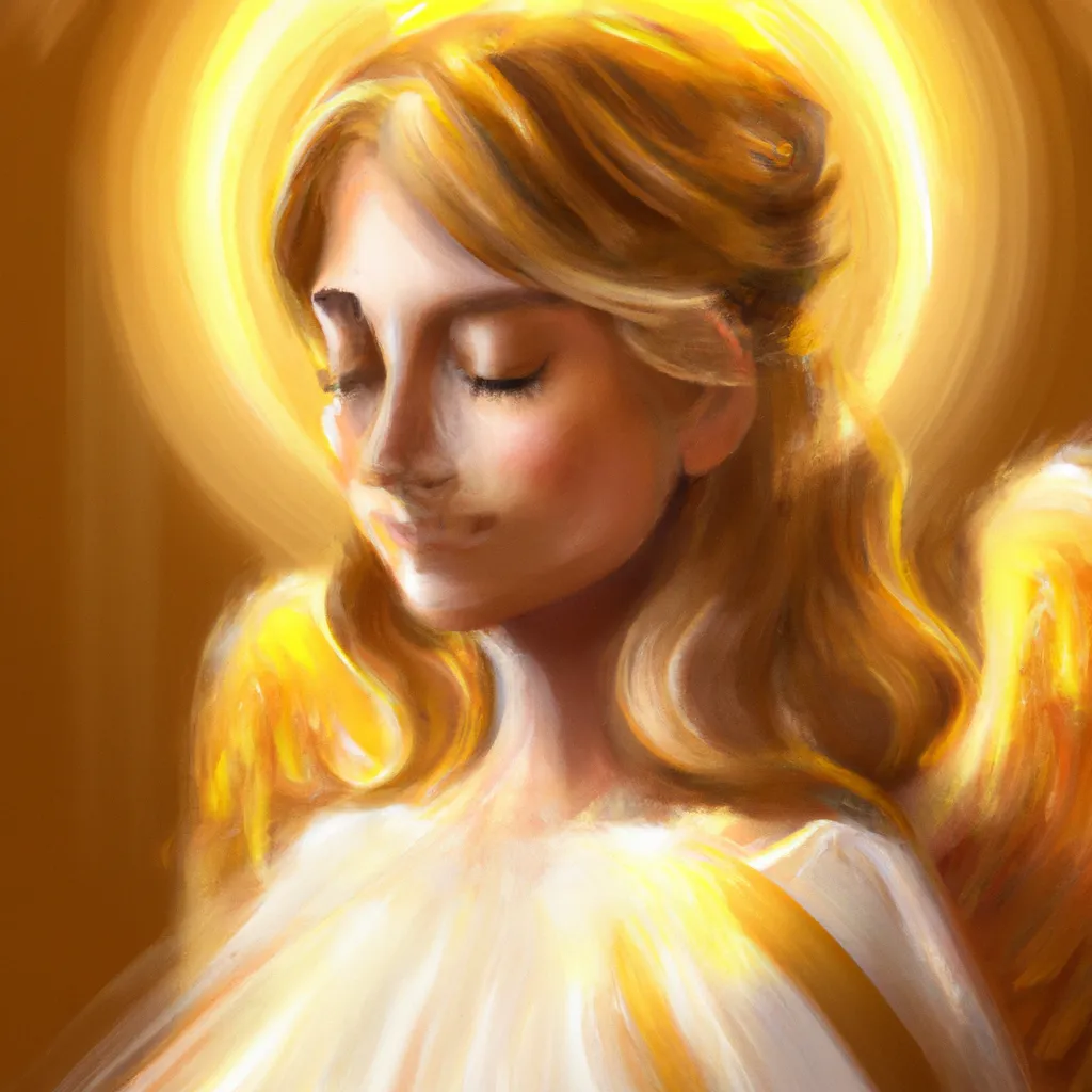 Ilustracao anjo real