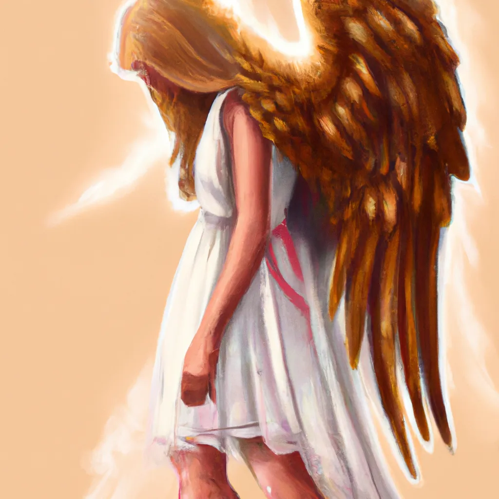 Ilustracao anjo roupa nova