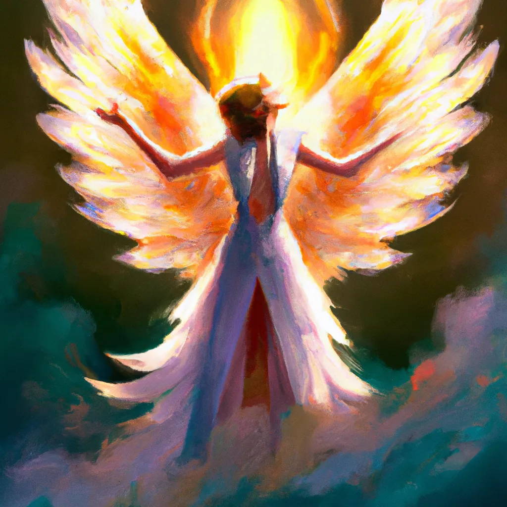 Ilustracao anjo significado