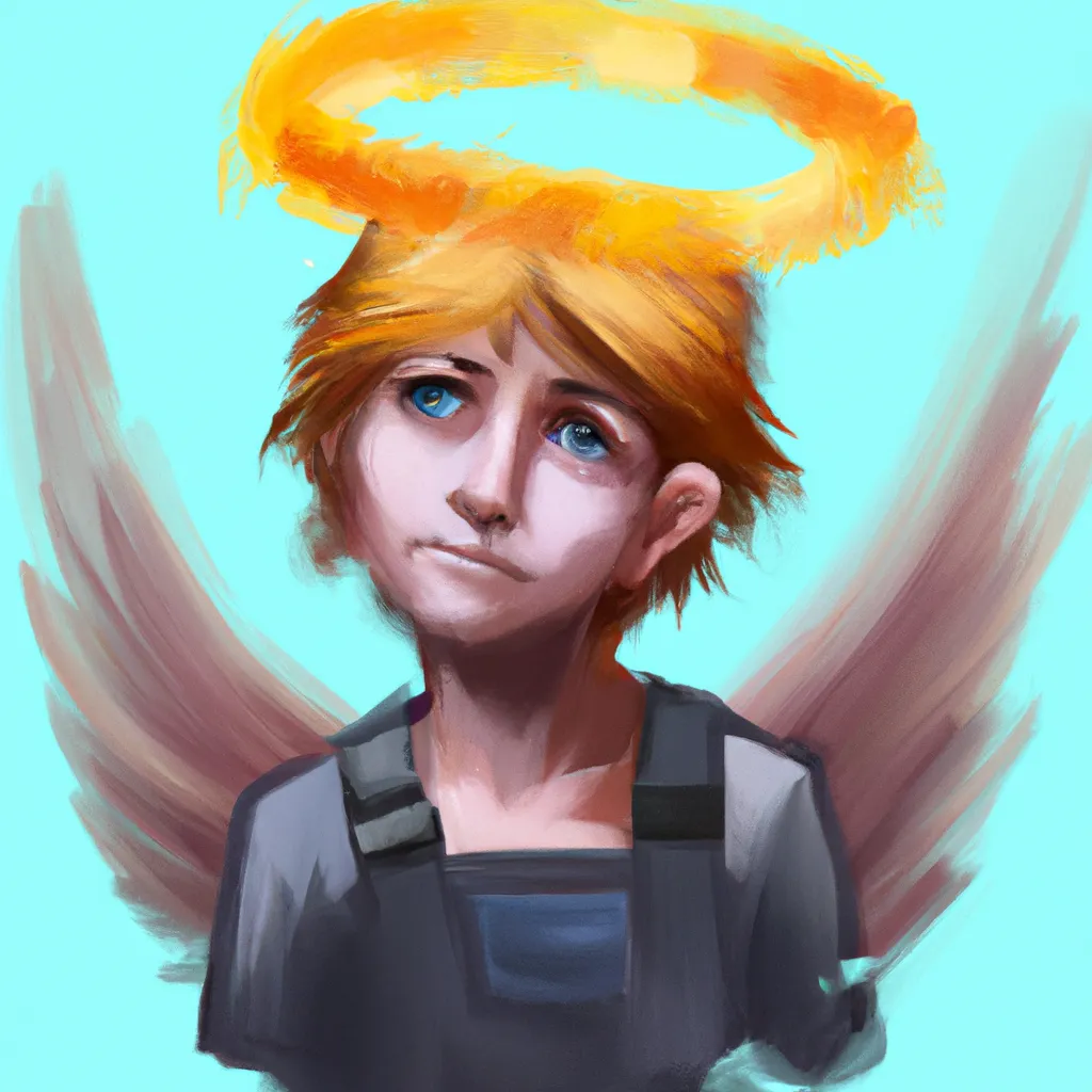 Anjo Usa na Cabeça: O Estilo Que Está Fazendo Sucesso no Mundo da Moda! 7 Ilustracao anjo usa na cabeca