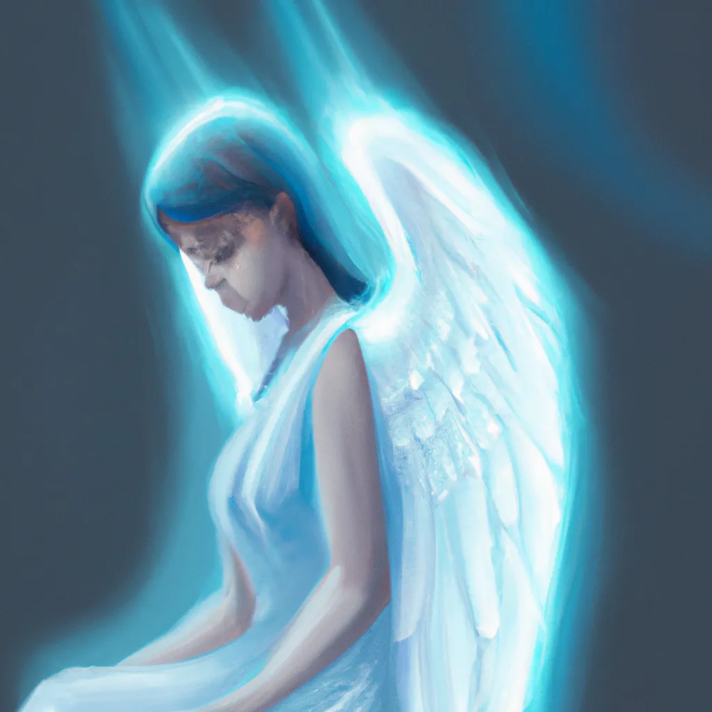Ilustracao anjo verdadeiro