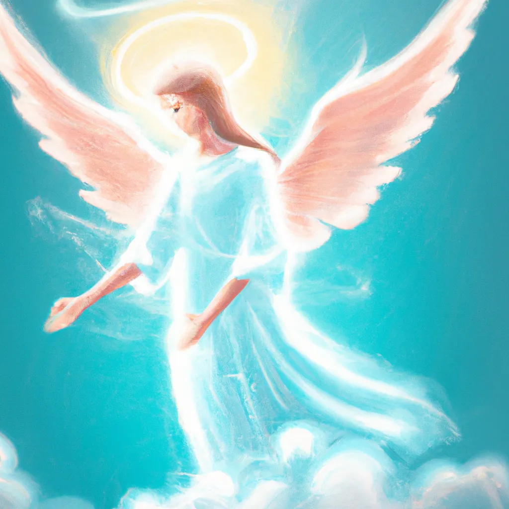 Ilustracao anjo visto no ceu de brasilia