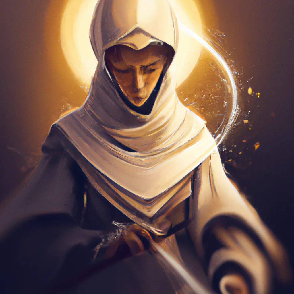 A Lenda do Anjo Warrior Nun: A Jornada de Uma Heroína Inesquecível! 7 Ilustracao anjo warrior nun