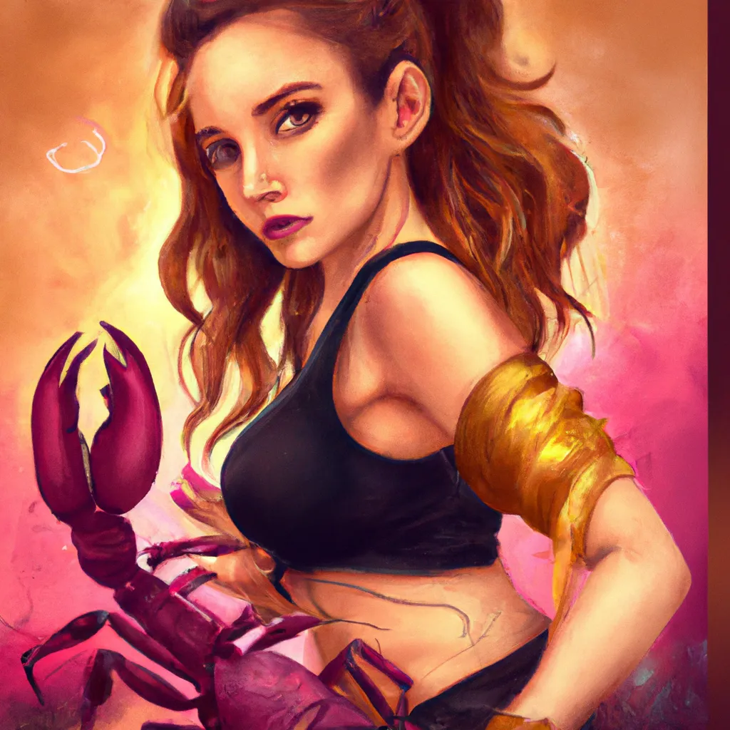 Ilustracao astrologia escorpiao