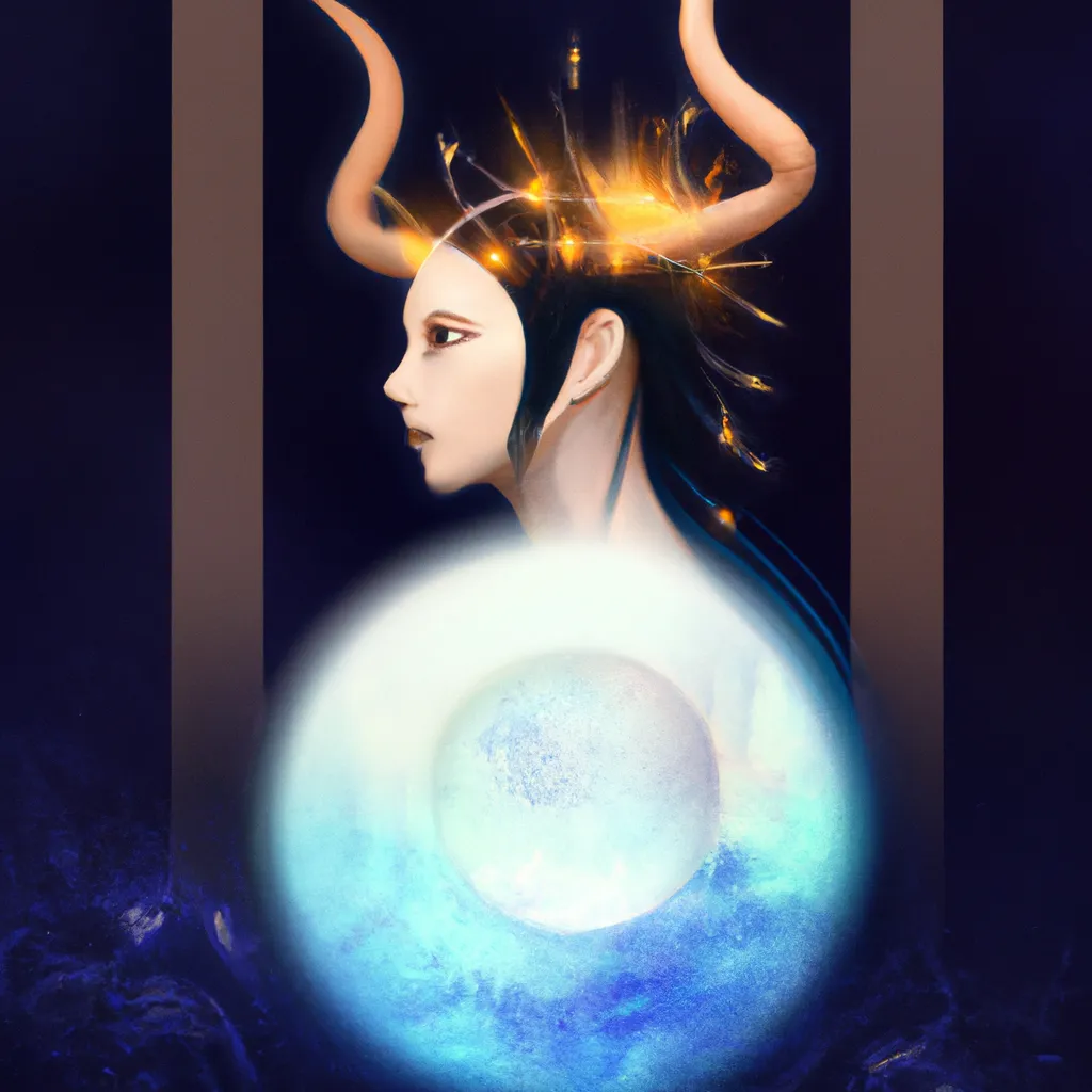 Ilustracao astrologia gravidez
