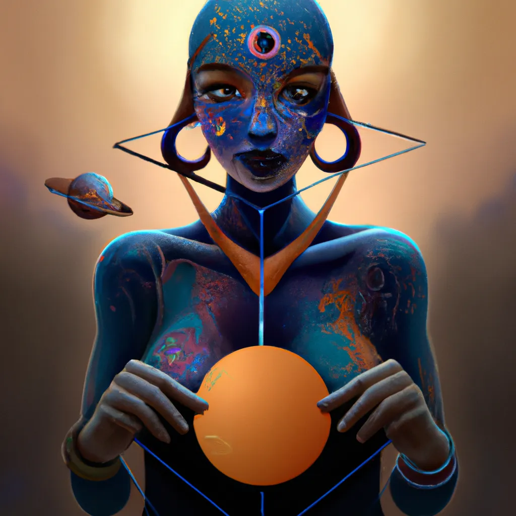 Ilustracao astrologia humana