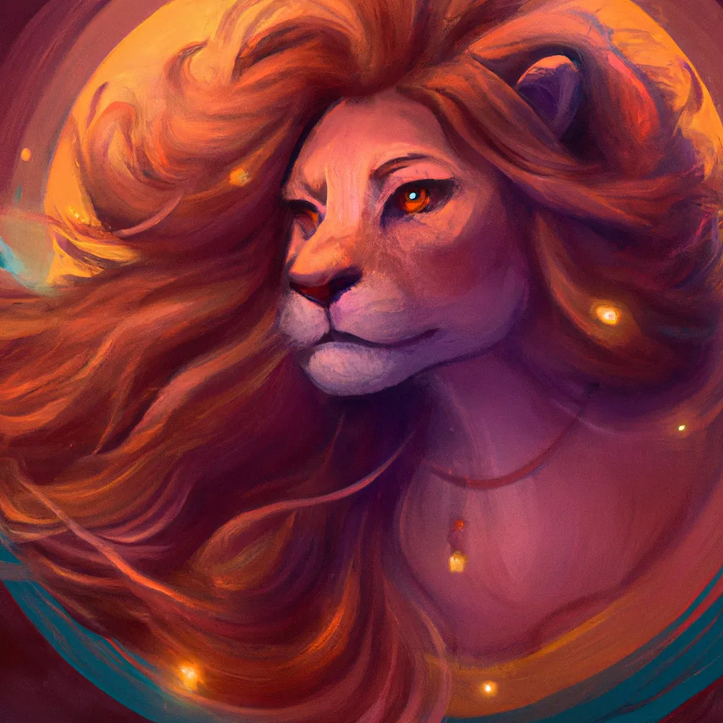 Descubra o Que a Astrologia Revela Sobre os Nativos de Leão! 7 Ilustracao astrologia leao