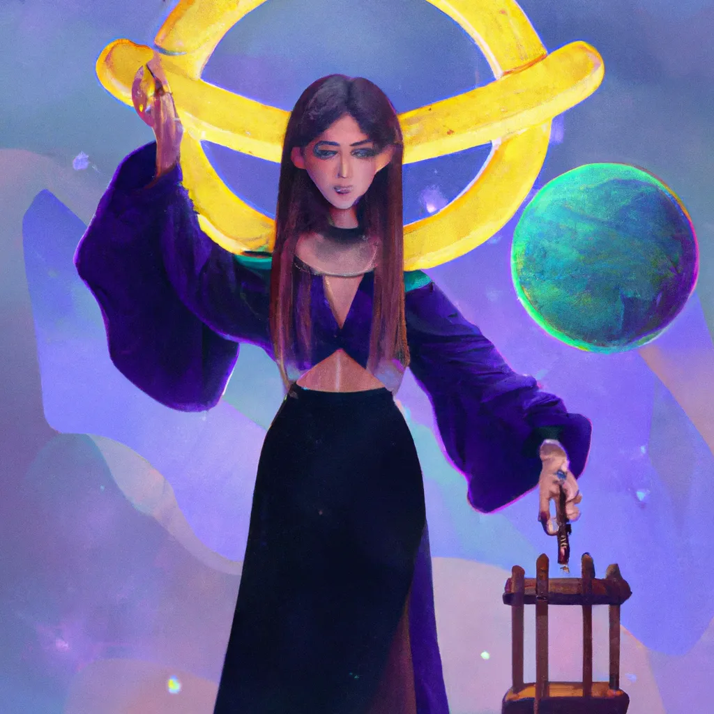 Ilustracao astrologia libra 2023