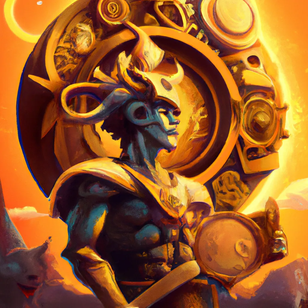 Ilustracao astrologia maya