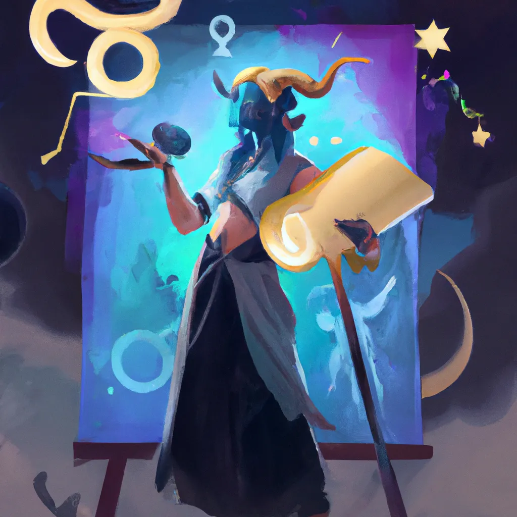Ilustracao astrologia online