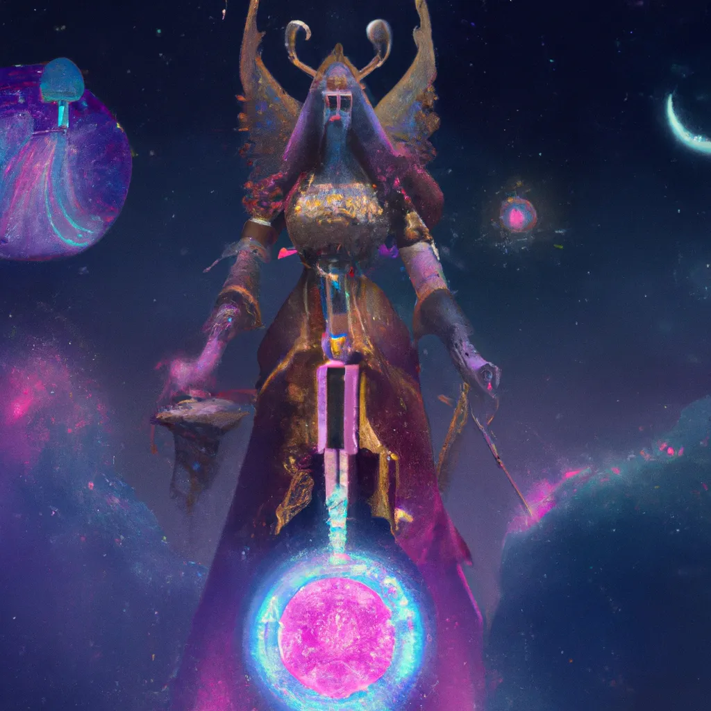 Ilustracao astrologia quantica