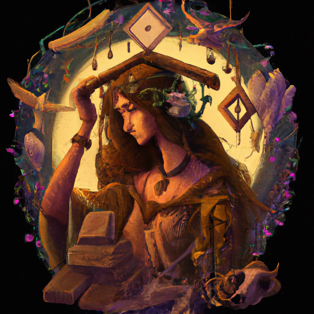 Descubra os Segredos da Astrologia Wicca e Transforme Sua Vida! 7 Ilustracao astrologia wicca