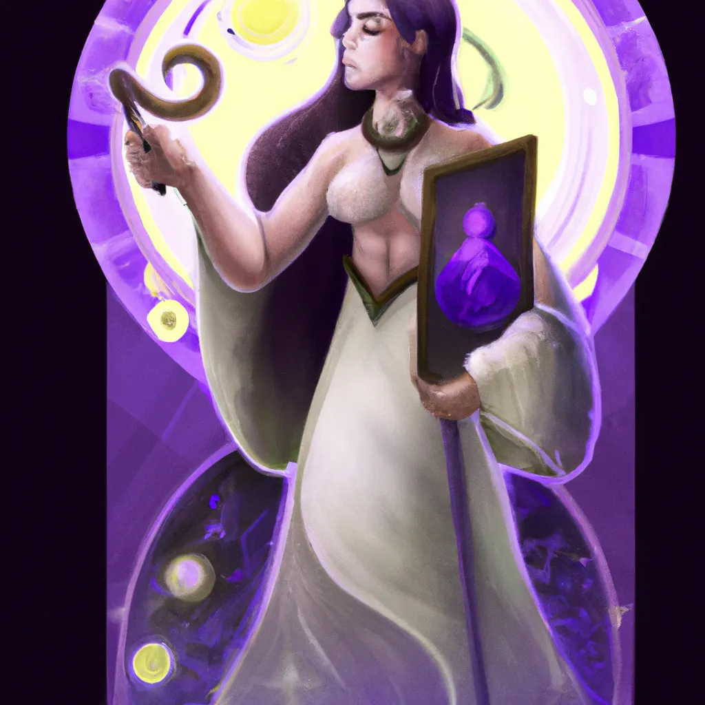 Ilustracao astrologia y tarot