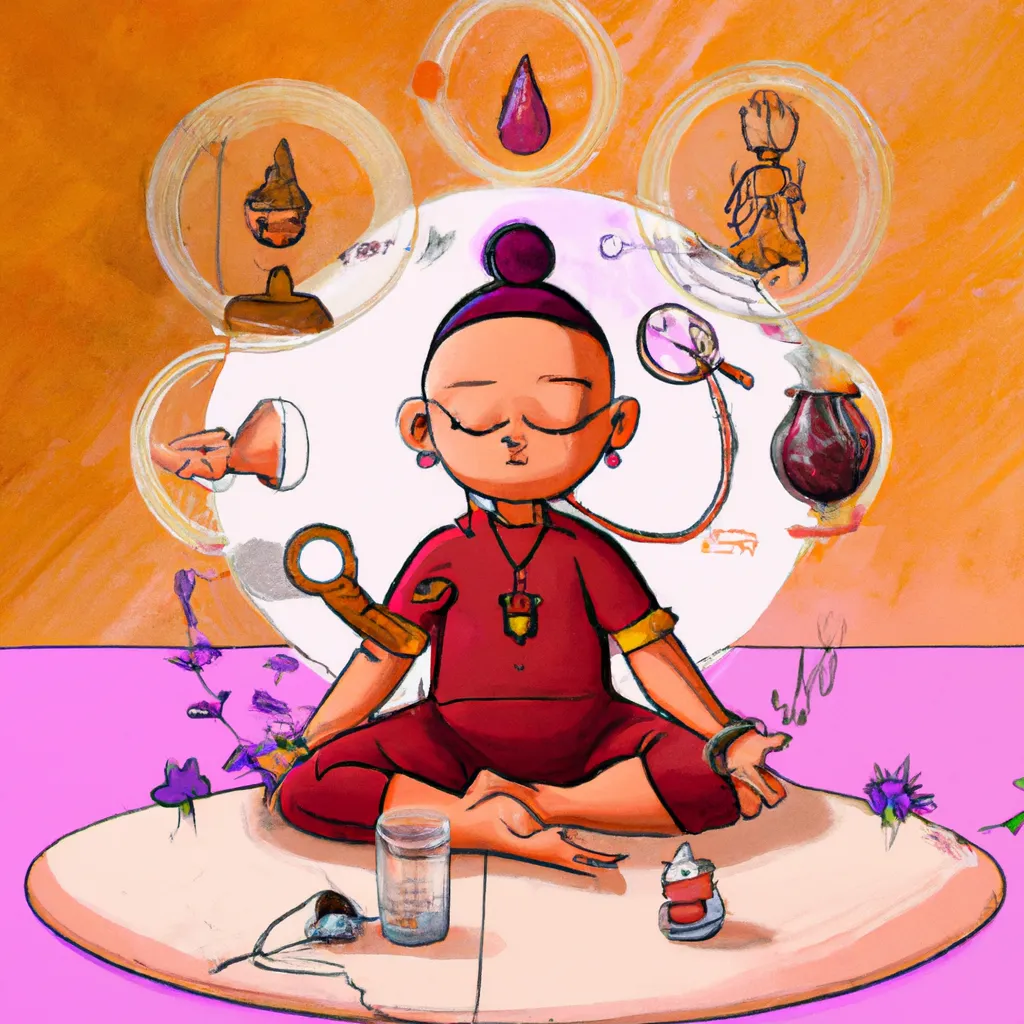 Descubra os Mistérios da Ayurveda e dos Doshas! 7 Ilustracao ayurveda e os doshas
