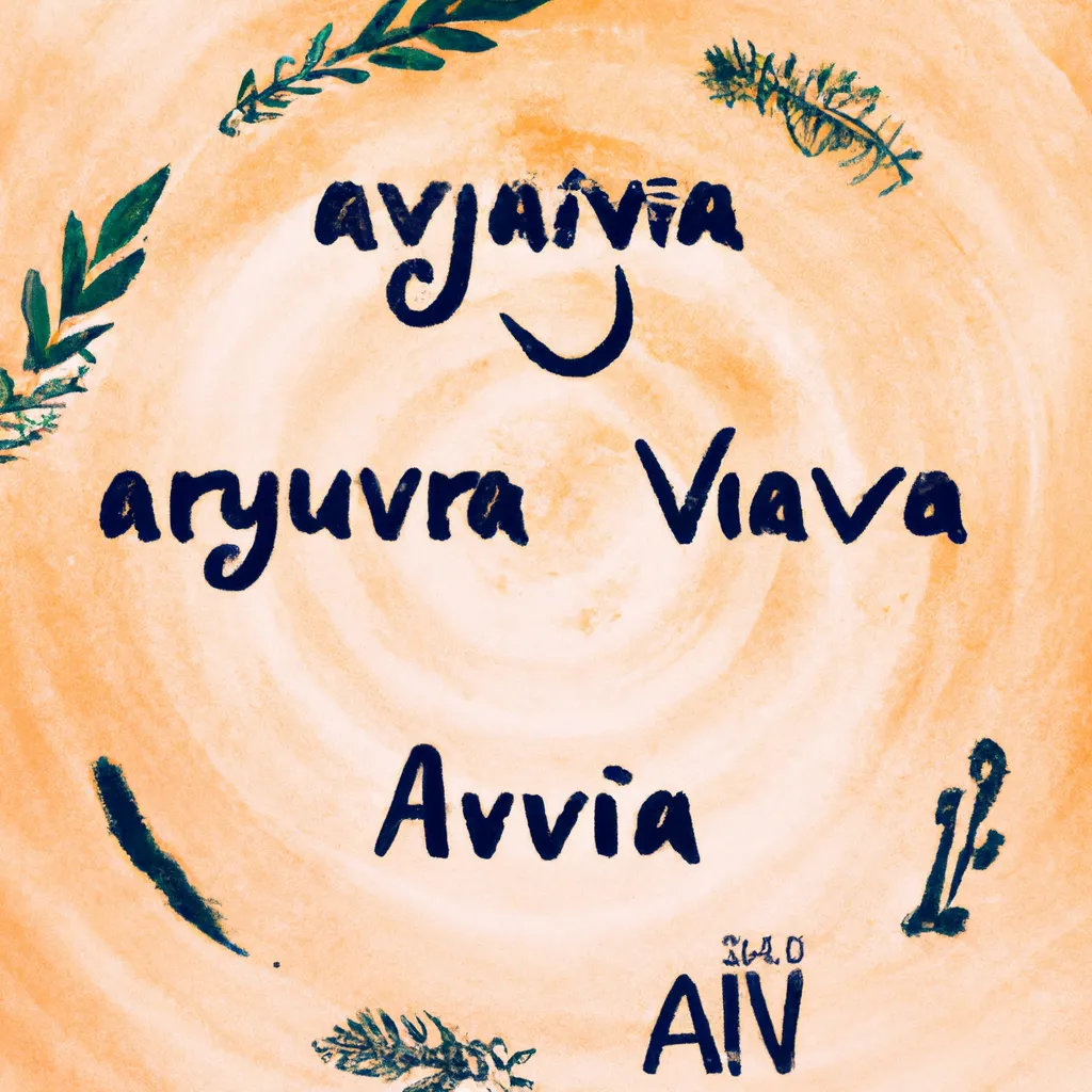 Ilustracao ayurveda frases