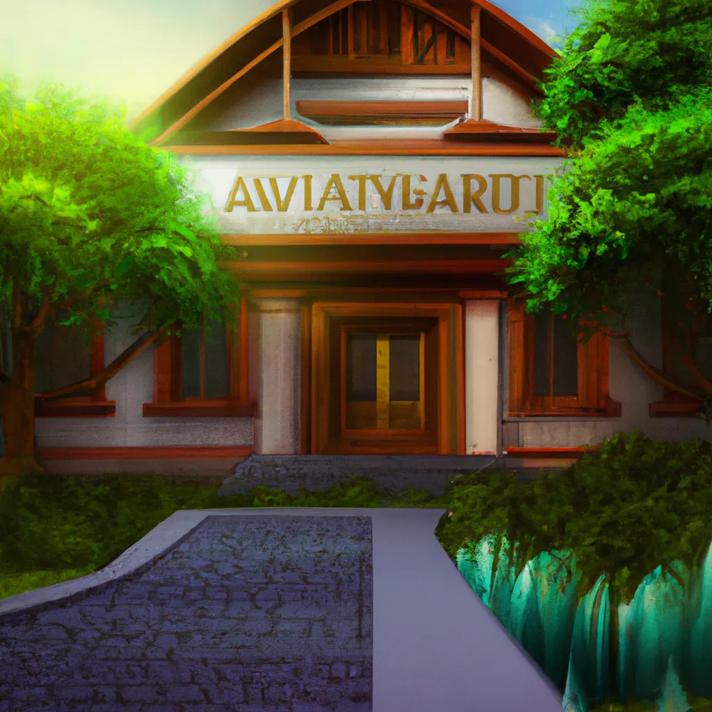 Ilustracao ayurveda hospital