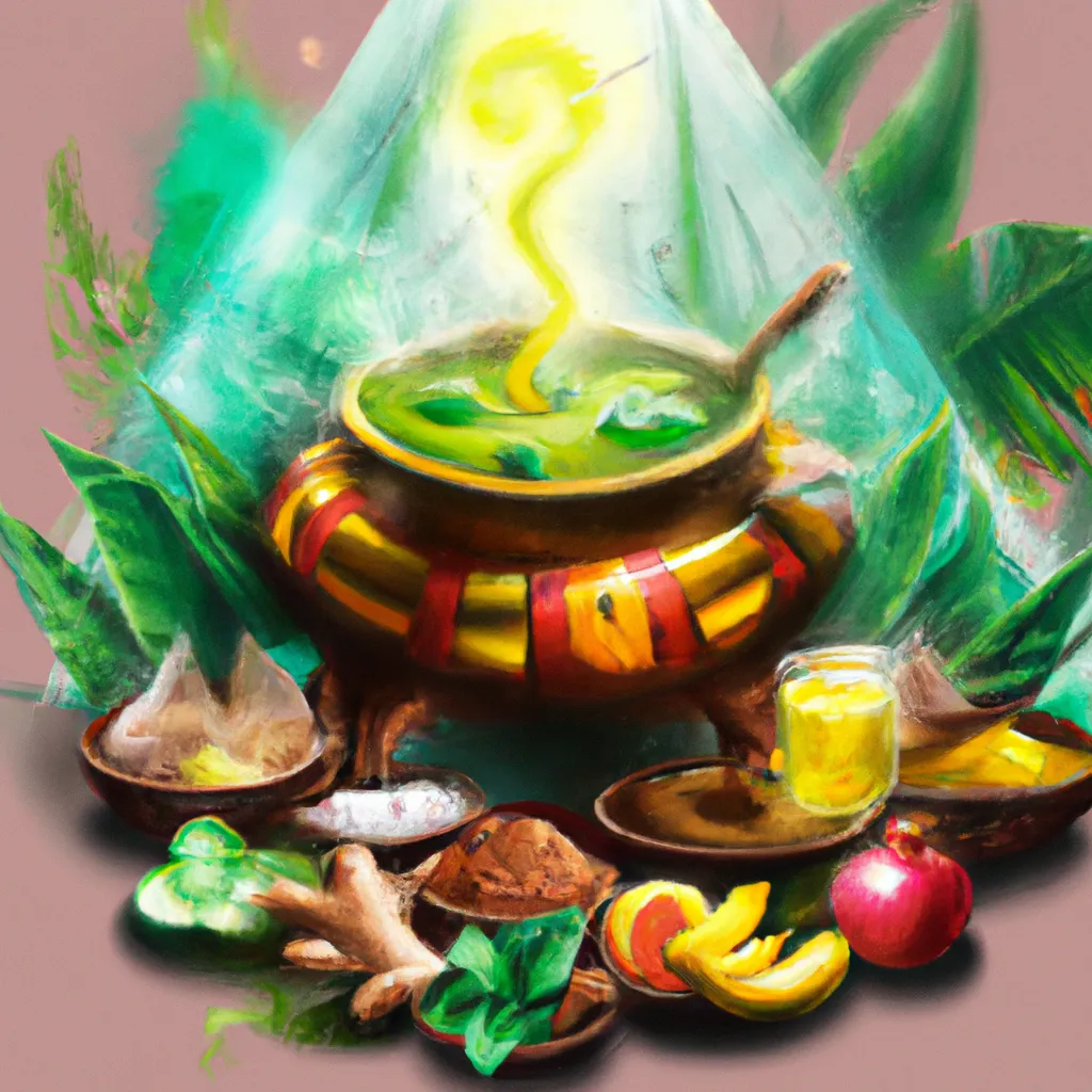 Ilustracao ayurveda jejum