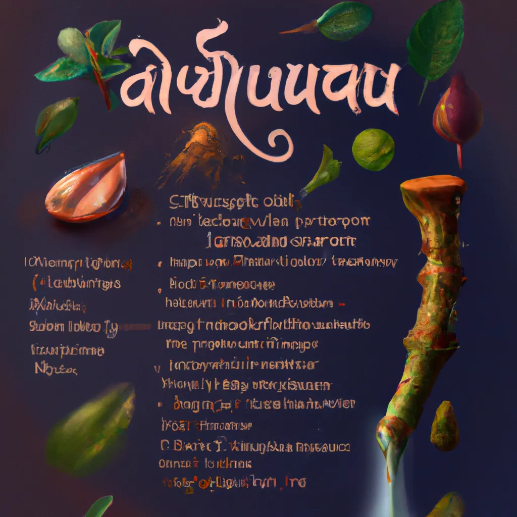 Descubra os Segredos da Ayurveda na Língua de Cura do Oriente! 7 Ilustracao ayurveda lingua