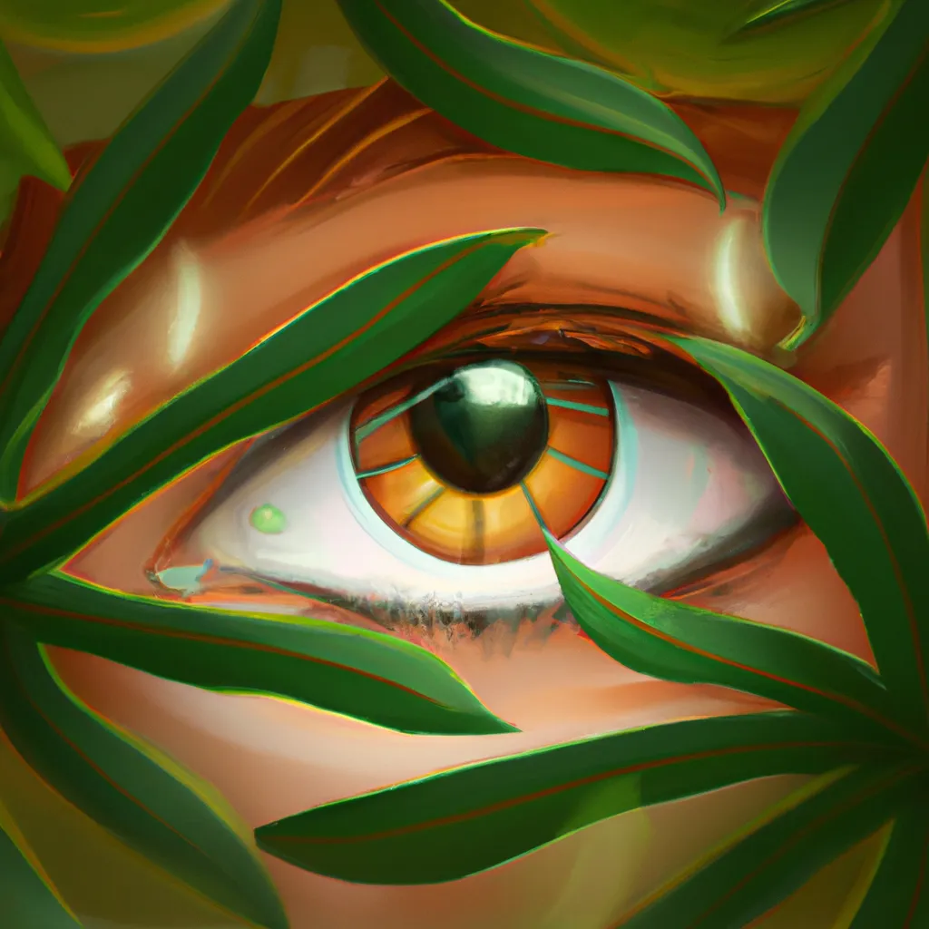 Descubra os Benefícios da Ayurveda para Cuidar dos Seus Olhos! 7 Ilustracao ayurveda olhos