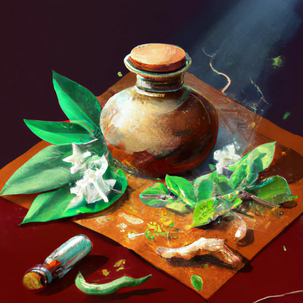 Ilustracao ayurveda rinite