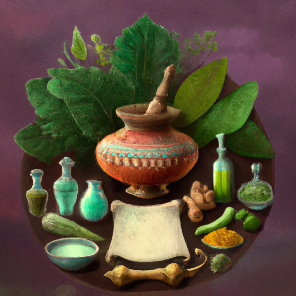 Ilustracao ayurveda rotina