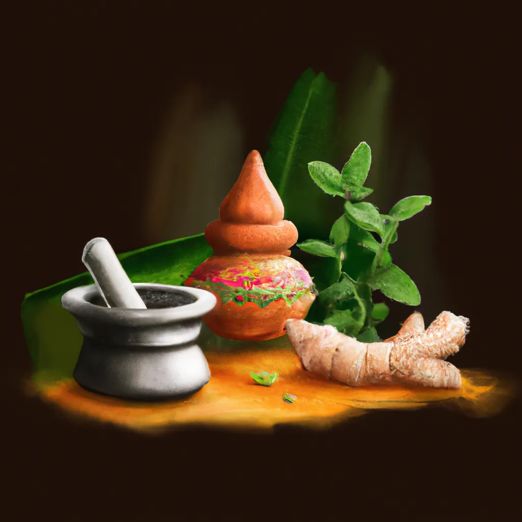 Descubra como a Ayurveda pode te ajudar a Aliviar a Tosse! 7 Ilustracao ayurveda tosse
