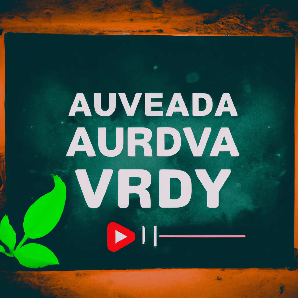 Ilustracao ayurveda youtube video