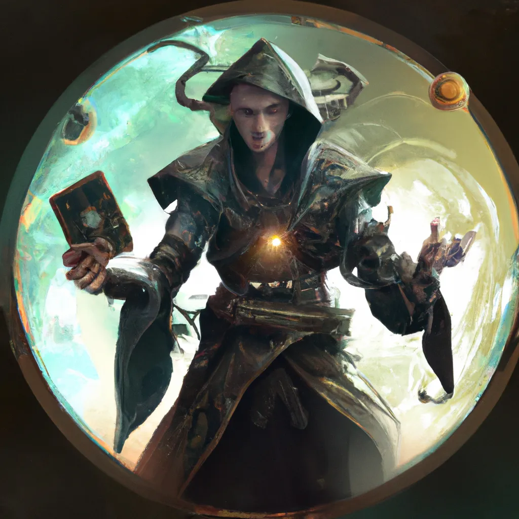Ilustracao cabala mtg