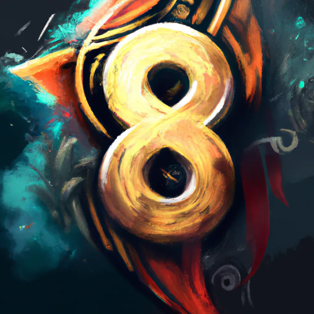 Descubra os Segredos da Cabala Número 8 e Transforme Sua Vida! 7 Ilustracao cabala numero 8