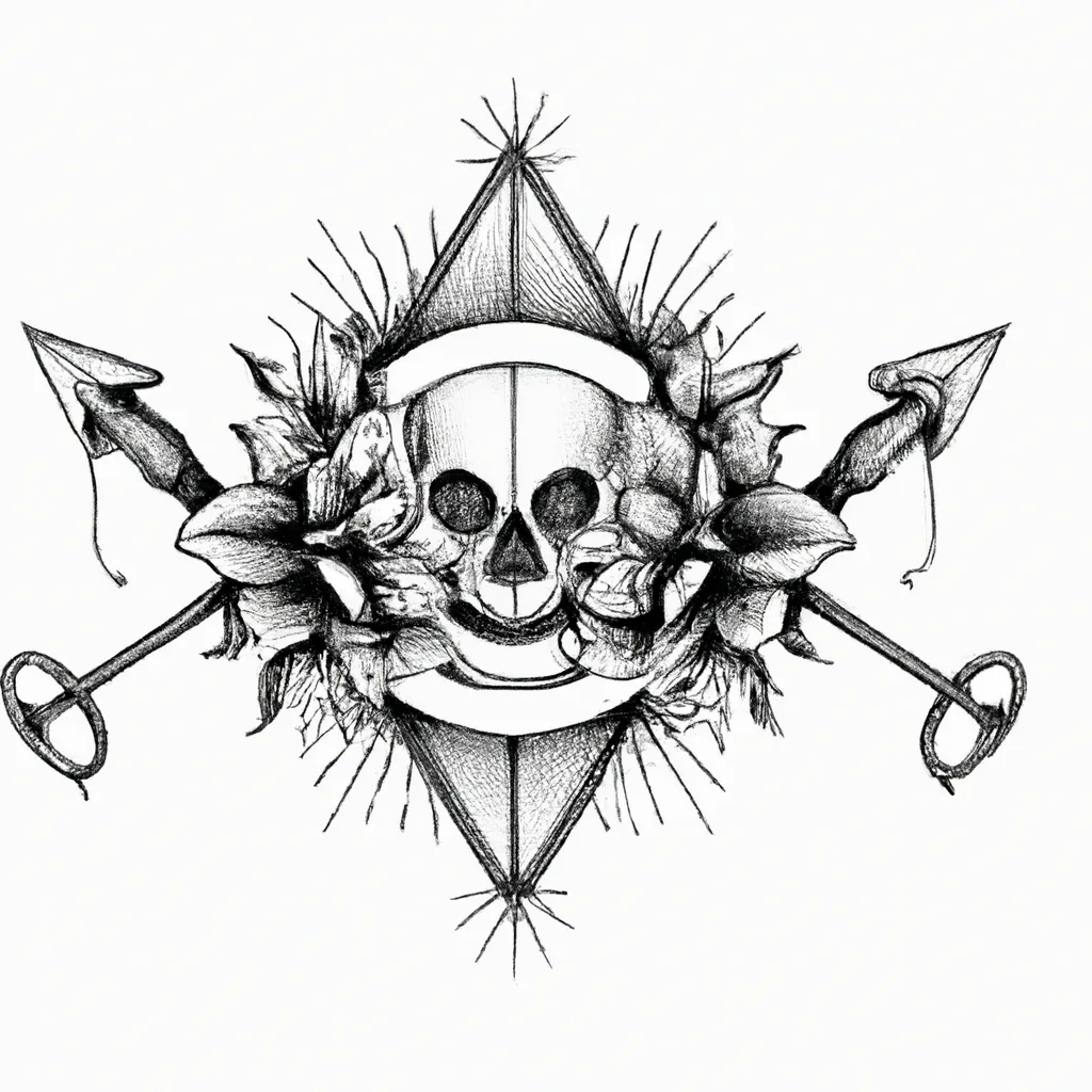 Ilustracao cabala tattoo