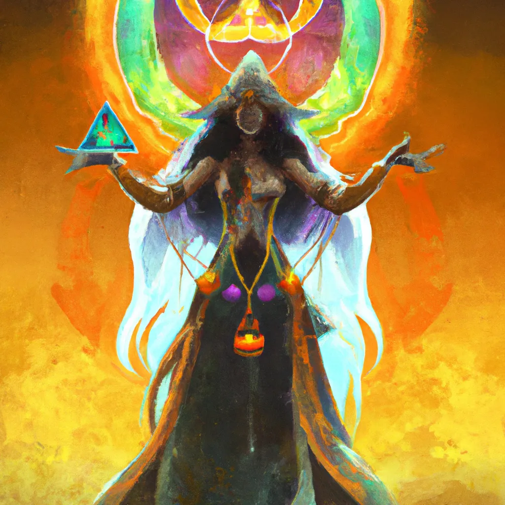 Ilustracao cabala umbanda