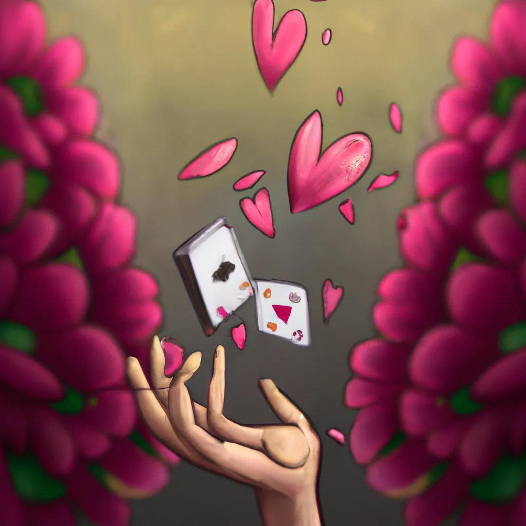Ilustracao cartomancia amor