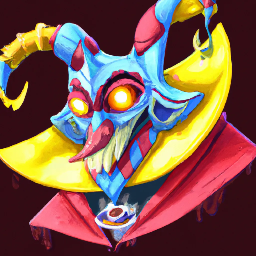 Ilustracao cartomancia coringa