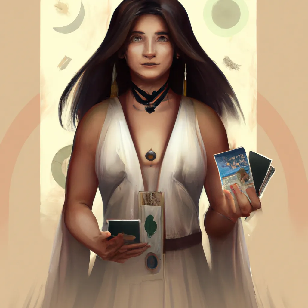 Ilustracao cartomancia e tarot gratis