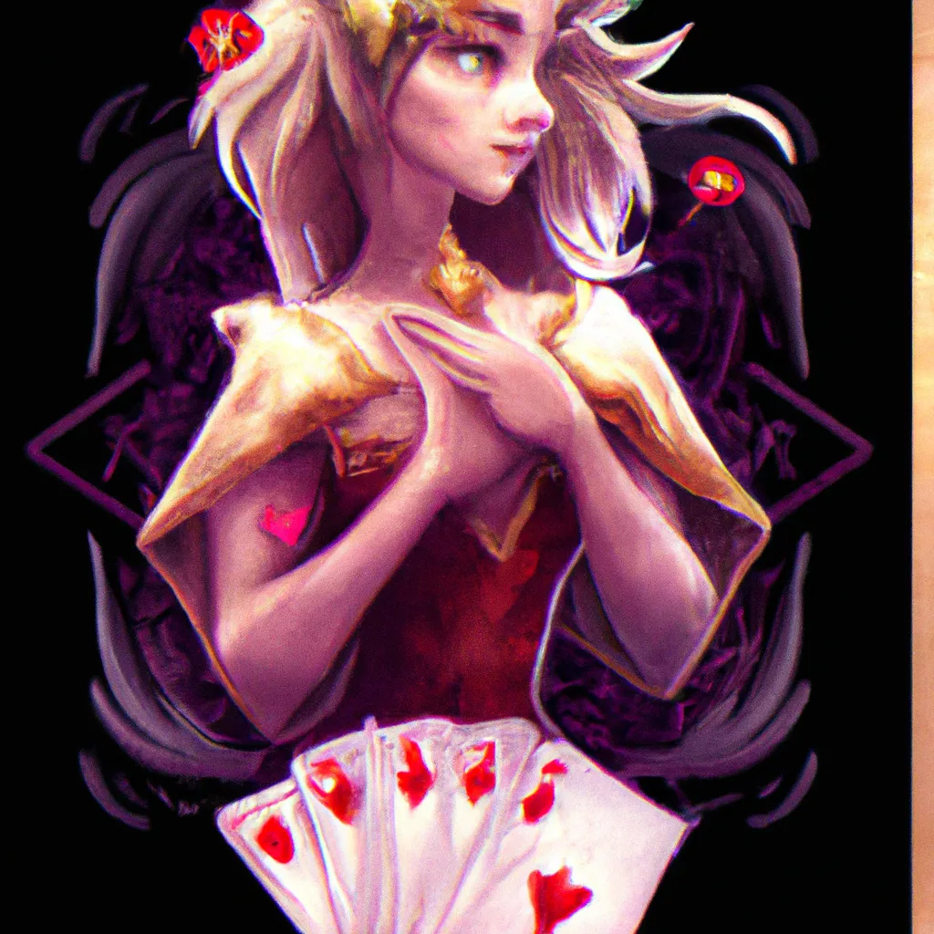 Ilustracao cartomancia espanhola