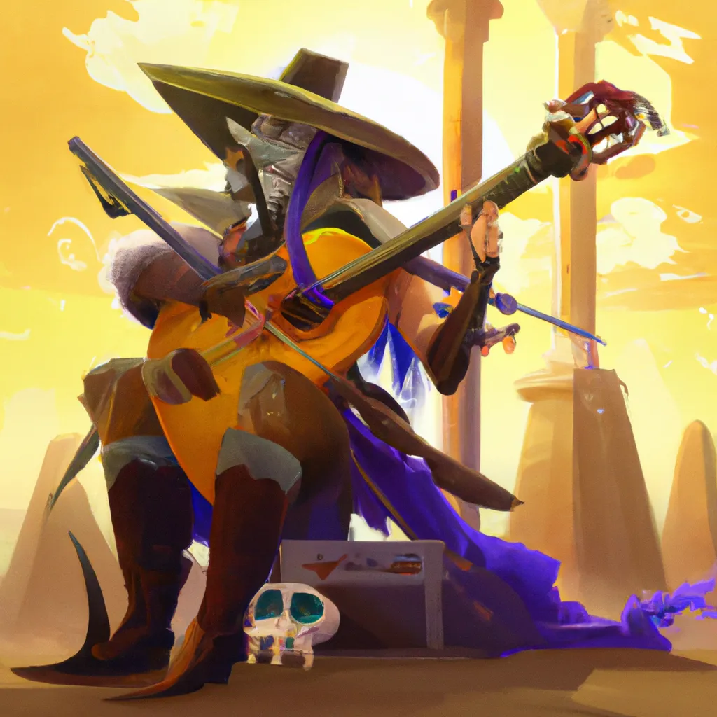 Ilustracao cartomante musica