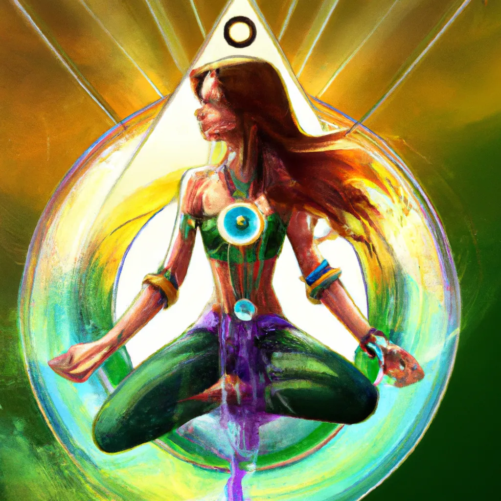Descubra Como Equilibrar Seu Chakra e Chi para Uma Vida Mais Plena! 7 Ilustracao chakra e chi